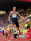 Sebastian Bayer, long jump, 2012 Samsung Diamond League, Birmingham.